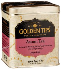 Golden Tips Assam Tea - Tin Can, 100g - Food & Beverages