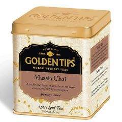 Golden Tips Masala Chai - Tin Can, 200g - Food & Beverages