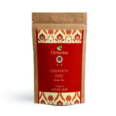 Octavius Cinnamon & Star Anise Classic Green Tea 100 Gms - Food & Beverages