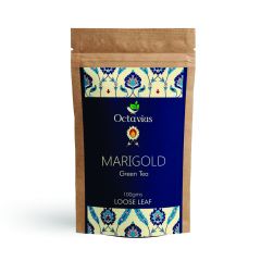 Marigold & Lemon Grass Green Tea - Blend Of Green Tea, Marigold & Lemon Grass | Low Caffeine, High Anti-oxidants-100 Gms - Tea