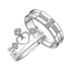 Approximately 99 Loops Beadalon Silver Plated Memory Wire Ring 1//2-Ounce-Pack