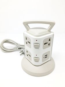 Cellphonez 7 Outlets And 2 Ports 2.1A USB Smart Power Sockets