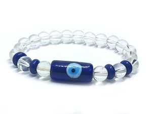 Bangles, Bracelets (Imititation) - Beautiful Evil Eye Lucky Protection Charm Bracelet For Men & Women ( Code PIPEVLBR )