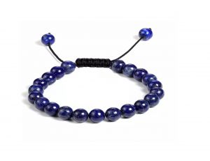 Women's Clothing - Lapis Lazuli Crystal 8 Mm Adjustable Bracelet For Men And Women Reiki Healing ( Code LAPISDORIBR )