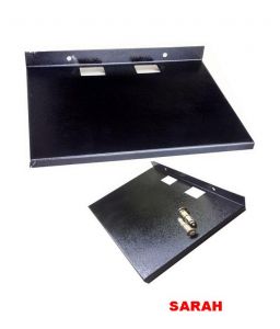 Sarah Adjule Foldable Microwave Oven Wall Mount Bracket Sarah Metal Set Top Box Dvd Player Wall Mount Bracket Stand Tray