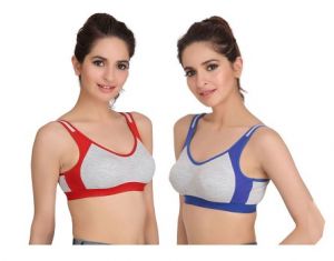 cotton sports bra online