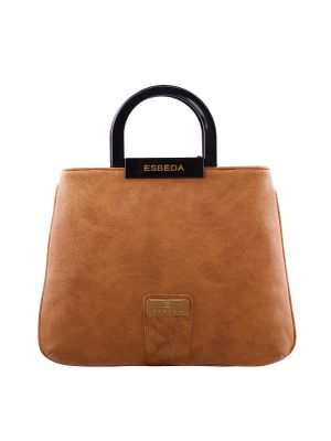 Buy ESBEDA Camel Solid Pu Synthetic Fabric Armbag For Women online
