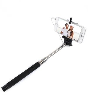 Deemark Handheld Folding Wired Selfi Stick