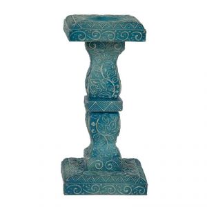 Buy Fabulloso Haveli Candle Stand Blue online