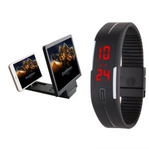 mobile led watch