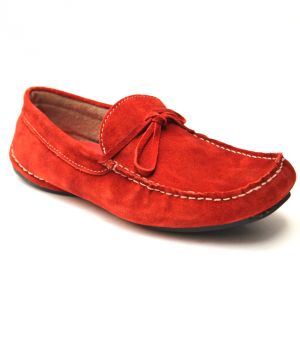Guava Red Leather Loafer