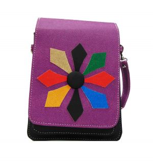Buy Estoss Mest1710 Purple Designer Sling Bag online