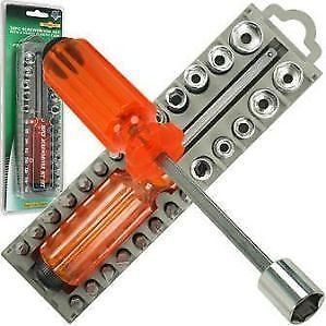 NEW 28 PCS SCREW DRIVER SET HOME TOOL KIT PROFESSIONAL TOOL KIT USEFUL ANYT