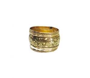 FashBlush Forever Glam Antique Alloy Bangle Set (Pack Of 5) - (Code - FB26015)