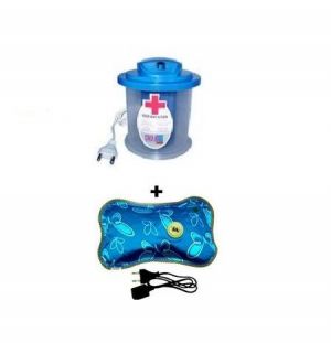 buy omrd combo of steam vaporizer with electric heating pad online