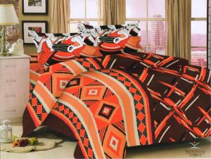 Buy Welhouse India Traditional print cotton king size bedsheet & 2 pillow cover online