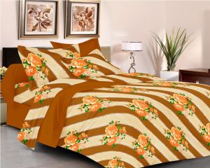 Buy Welhouse India Double Bed Sheet With Pillow Covers 100% Cotton online