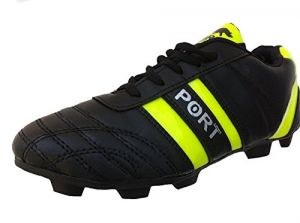 Buy Port Men's Stud345 Black Football, Soccer Shoes Stud345_5 online