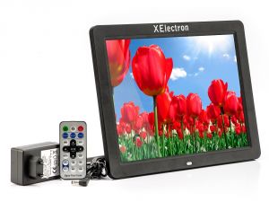 Buy Xelectron 12 Inch HD Digital Photo Frame With Remote (black) online