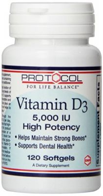 Vitamin D-3 5,000 IU 120 Softgels