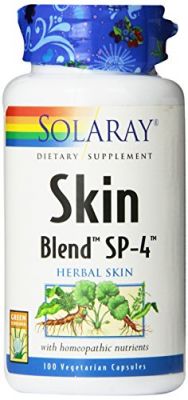 Solaray Skin Blend SP-4 Capsules, 100 Count