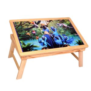 Buy Multipurpose Foldable Wooden Study Table For Kids - Study Skys&ray online