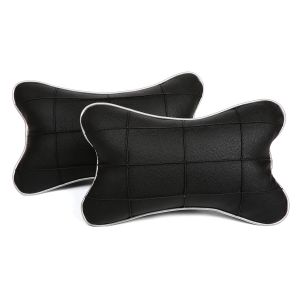 Buy Pegasus Premium Black-Black Car Neck Pillow - Set of 2 online