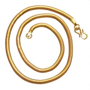 Men Style New Design 2016 22 Inch Gold Alloy Snake Chain For Men And Boy