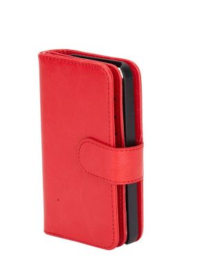 Buy Hashtag Glam 4 Gadgets 3 In 1 Wallet Case Cover For Apple iPhone 6 Red online