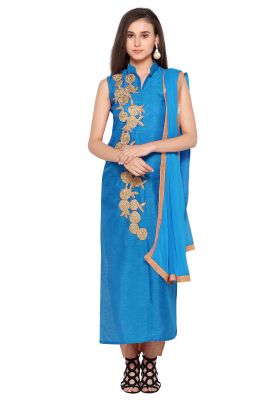 Buy Fashionuma Bollywood Designer Bangalori Silk Party Wear Salwar Suit online