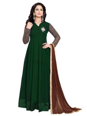 Buy Fashionuma Ethnic Designer Georgette Anarkali Salwar Suit online