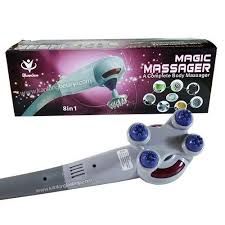 Equipped With 7 Different Massage Head. Magic Massager King Size With 7 Attachments