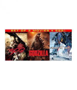Buy 300 / Godzilla / Pacific Rim - DVD online