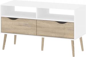 Afydecor Modern Entertainment Unit With Two Shelves And Drawers(Product Code)_3157