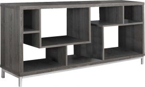 Afydecor Contemporary Open Back Entertainment Unit With Laminated Top(Product Code)_3192
