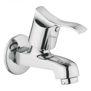 Buy Oleanna Angel Brass Bib Cock Silver Taps & Faucets online