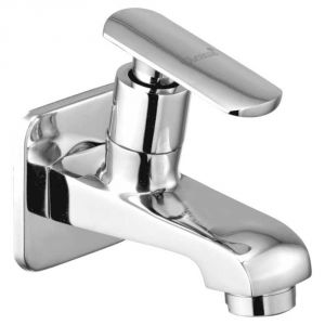 Buy Oleanna Speed Brass Bib Cock Silver Taps & Faucets online