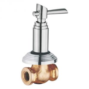 Buy Oleanna Fancy Brass Concealed Stop Cock Silver Taps & Fittings online