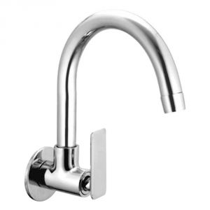 Buy Oleanna Golf Brass Sink Cock Silver Taps & Faucets online