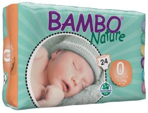 Buy Bambo Nature Premature 1-3 Kg, 24 Count, Size 0 online