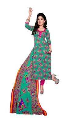 Buy Padmini Unstitched Printed Cotton Dress Material (product Code - Dtsjexotica1003) online