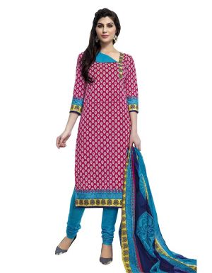 Buy Padmini Unstitched Printed Cotton Dress Material (product Code - Dtmcm5007) online