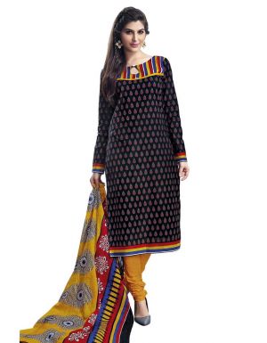 Buy Padmini Unstitched Printed Cotton Dress Material (product Code - Dtmcm5017) online