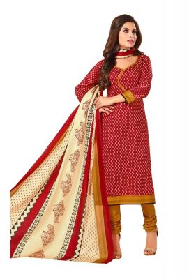 Buy Padmini Unstitched Printed Cotton Dress Material (product Code - Dthfhaseen110) online