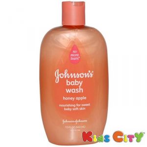 Buy Johnsons Baby Wash Honey Apple - 443ml (15oz) (us) online