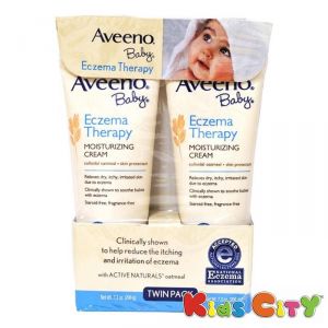 Buy Aveeno Baby Eczema Therapy Moisturizing Cream - 206g (7.3oz) (pack Of 2) online