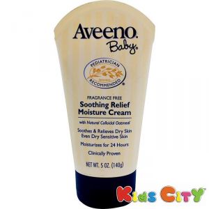 Buy Aveeno Baby Soothing Relief Moisture Cream - 140g (5oz) (pack Of 2) online