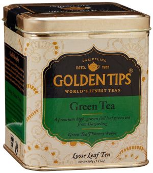 Buy Golden Tips Green Tea - Tin Can, 100G online