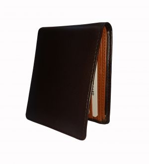 Bliss Brown Textured Mens Premium PU Leather Wallet By GetSetStyle GSSREPU-BTN-7082