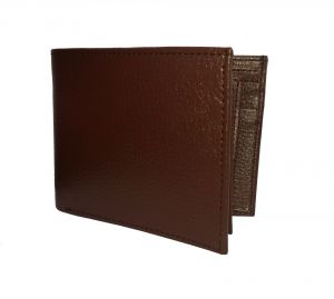 Hickory Brown Flap Style Premium Quality PU Leather Wallet By GetSetStyle PPU-GBR-7031